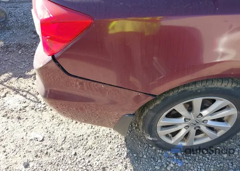 2012 Honda Civic Ex-L from USA, damaged, VIN 2HGFB2F97CH509171